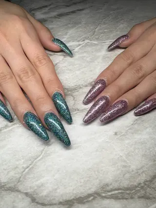 ネイル ✴︎:.｡. MAKI.｡.:✴︎のネイルデザイン