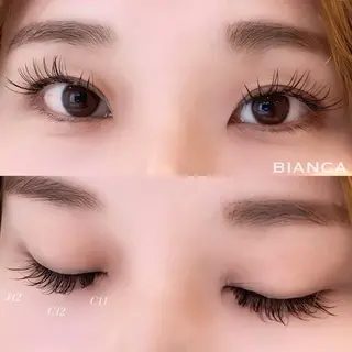 マツエク・マツパ BIANCA/上大岡 /YUKARI/束感のマツエク・マツパデザイン