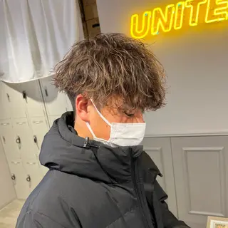 パーマ 透明感ベージュ🤎 ナチュラルレイヤーのヘアスタイル