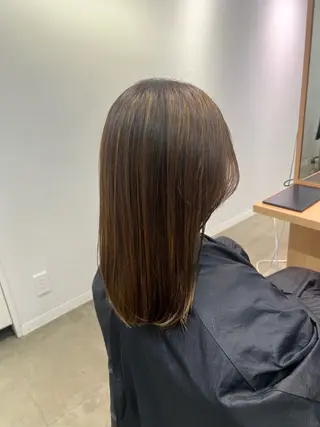 ミディアム 山中 欧輔のヘアスタイル