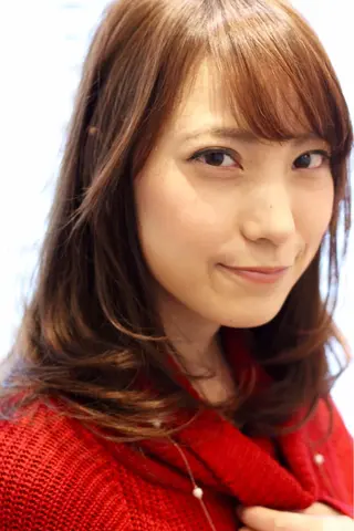 セミロング カラー BANDE 水崎 悟のヘアスタイル