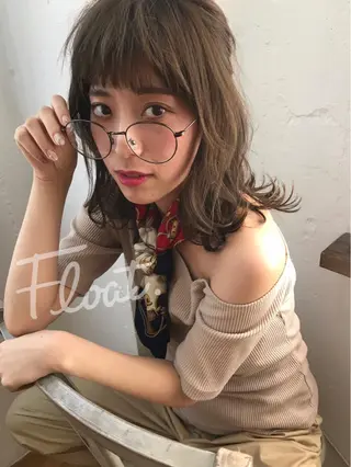 ミディアム カラー 店長 ✂️ムラカミ キラリのヘアスタイル