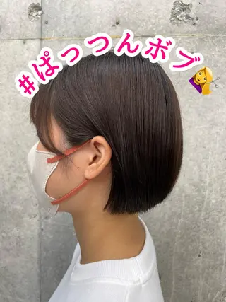 ショート すぐ巻ける縮毛矯正 🍀勝倉　麗のヘアスタイル