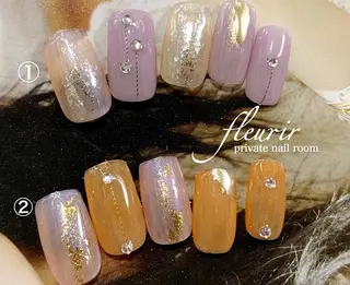 ネイル フルリール 【プライベートサロンのネイルデザイン