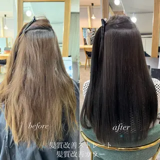 ロング 韓国ヘア/ 髪質改善特化谷名勇輝のヘアスタイル
