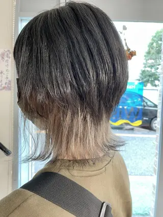 ショート カラー パーマ ☀️海外レイヤー 🇺🇸/ヒナコのヘアスタイル