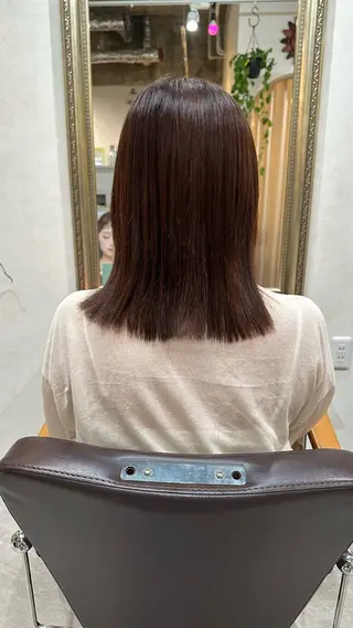 セミロング REGO Hair &eye salonのヘアスタイル