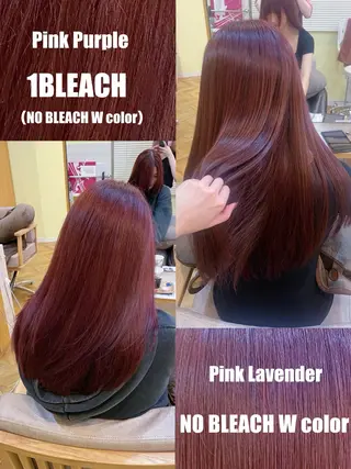 ロング カラー 南上 野々佳のヘアスタイル