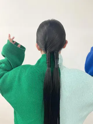 ロング カラー ヘアアレンジ layer cut 店長/MIKUのその他イメージ