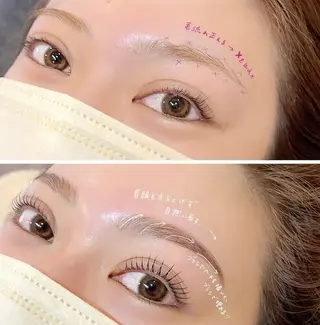 マツエク・マツパ ロレインブロウ ️博多店所属☁️aiのマツエク・マツパデザイン