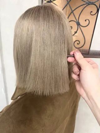 ショート 垢抜け🪄透明感✨ ブリーチ特化のヘアスタイル