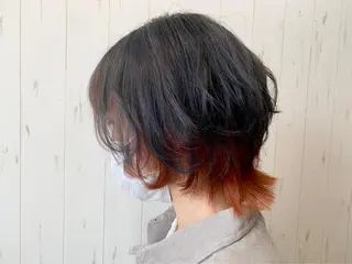 ショート ヘアカラー&縮毛矯正 STAR☆RIVERのヘアスタイル