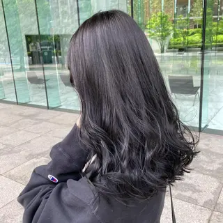 ロング カラー 💖ブリーチなし透明 感💖ASAHIのヘアスタイル