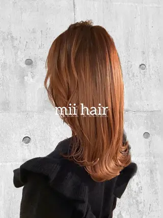 セミロング Miku🪄💫 フェイスレイヤーのヘアスタイル
