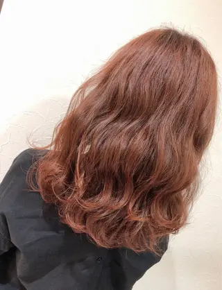 セミロング カラー トップスタイリスト 🧸中島梨穂🧸のヘアスタイル