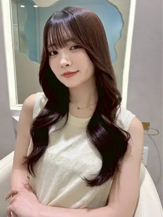 ロング 🎀ゆうな/艶髪/ 透明感カラー🎀のヘアスタイル