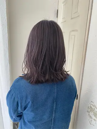 ミディアム 🍑もも 🍑のヘアスタイル
