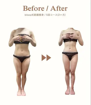 biloop所属・《本気痩せ×疲労改善 》  BILOOPのエステ・リラクイメージ