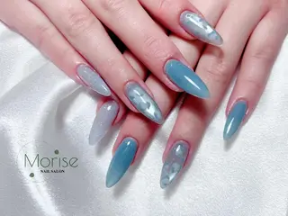 ネイル MoriseNail Jr研修💜はるかのネイルデザイン
