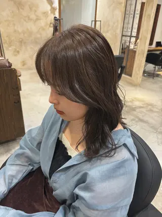 ロング カラー ツヤカラー🫧Sae ネイルモデル募集中のヘアスタイル