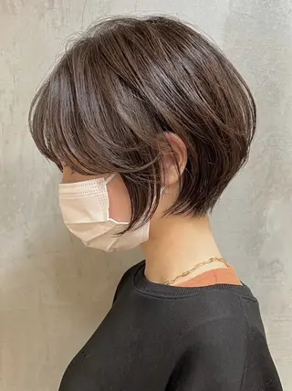 ショート 深谷 侑亮のヘアスタイル