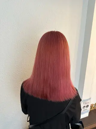 ミディアム カラー ヘアアレンジ DANY🦋名駅✂︎ 艶髪/透明感カラーのヘアスタイル