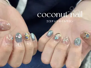 ネイル 神田 ココナッツのネイルデザイン