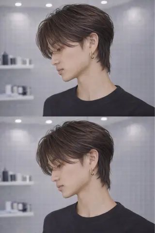 メンズ FILMS本町所属・メンズ縮毛矯正指名 No.1KAI🥰のヘアスタイル