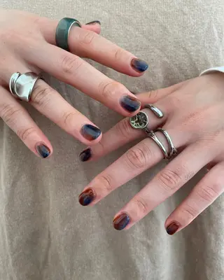 ネイル kiii.__ ✴︎*のネイルデザイン