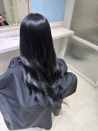 ロング カラー ハイトーン/ブリーチ 💙みずき💙のヘアスタイル