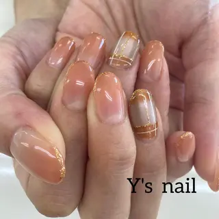 ネイル 手書きが得意🖌️ Y’s  nailのネイルデザイン