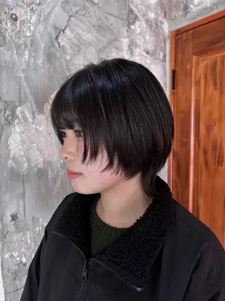 ショート カラー ヘアアレンジ 美髪/透明感/レイヤ ーTATSUKI☘️のヘアスタイル