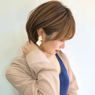 ショート カラー ❤️ショートの達人 ❤️成田一輝のヘアスタイル