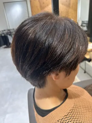 ショート 玉田 千智のヘアスタイル