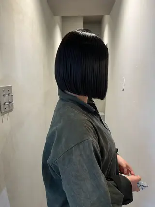 ショート カラー 平尾/高宮/艶カラー /ハイライト/綜一郎のヘアスタイル