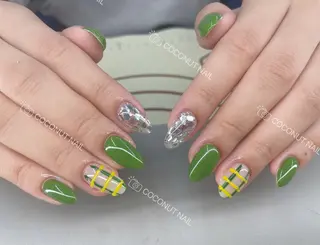 ネイル 神田 ココナッツのネイルデザイン