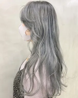 ロング カラー 🐝 hachi🐝のヘアスタイル