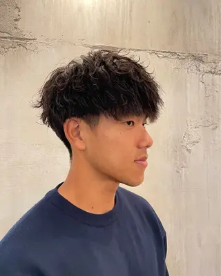 メンズ ヨシダ ジュンのヘアスタイル