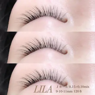 マツエク・マツパ Lila 彦根店のマツエク・マツパデザイン