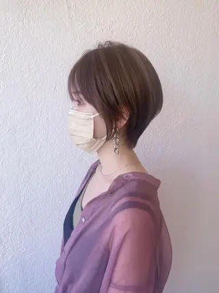 ショート カラー 髪質改善特化 谷口祐綺のヘアスタイル