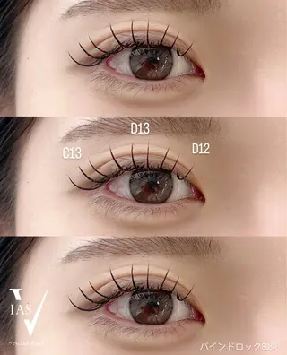 マツエク・マツパ VIAS YURINAのマツエク・マツパデザイン