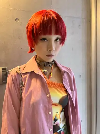 ショート ハイトーンNo.1✨ パーマ✨イマイタツヤのヘアスタイル