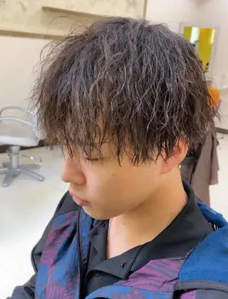 パーマ メンズ 年間2000名担当◎ パーマ職人/仲原佑樹のヘアスタイル