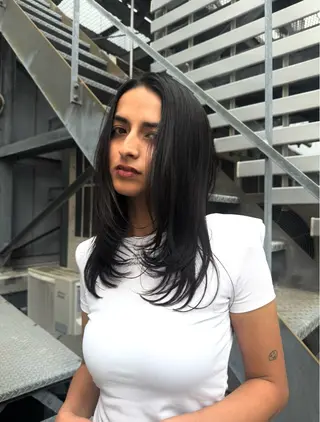 ロング カラー 大人な抜け感レイヤー remi🖤のヘアスタイル