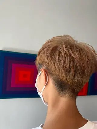 ショート カラー メンズ NAGONSTYLE 高塩知輝のヘアスタイル