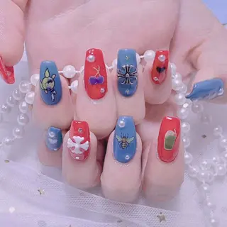 ネイル 🎀まゆ 🪽🐾のネイルデザイン