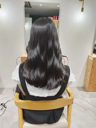 ロング カラー レイヤー/ショート chere狭山のヘアスタイル