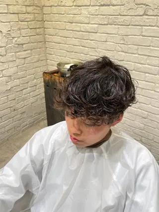 パーマ AKITO /溝の口駅のヘアスタイル