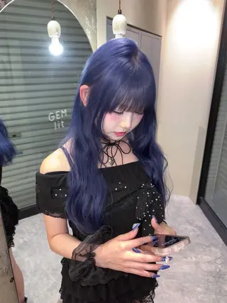 ロング カラー 名駅/GEM lit risaのヘアスタイル