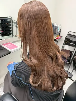 ロング カラー カラーモデル募集中 /新潟万代/かこ🩵のヘアスタイル